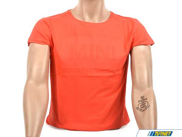 Genuine MINI MINI T-Shirt Women's Jersey Coral - S 80142454905