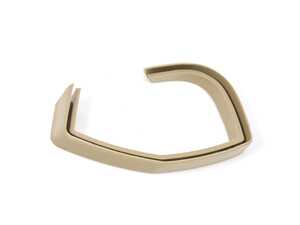Genuine BMW Intermediate Ring, Exterior Left Beige - 51437056393 - E85