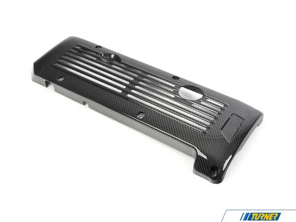 Karbonius Composites Karbonius E46 M3 S54 Carbon Engine Cover - Vented - 2x2 Gloss E46TM02-CF-2