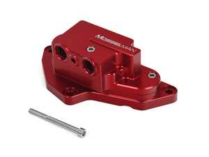 Mosselman S55 Billet Oil Thermostat - Red - BMW F8X S55 3.0L