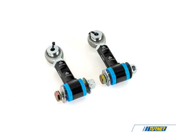 Turner Motorsport Adjustable Rear Sway Bar End Links - Aftermarket Sway Bar - E30 E36 E24 E28 044910LA02KT