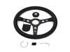MOMO MOMO Racing Prototipo 6C Steering Wheel - Black Leather Grip With Carbon Spokes PR035BK1C View 2