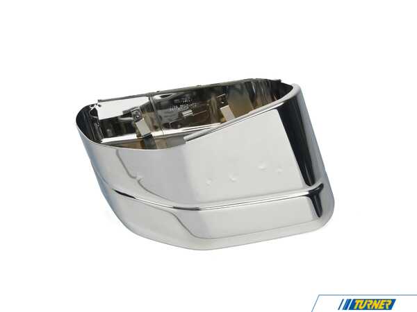 Genuine BMW TAILPIPE TIP, CHROME, LEFT 18309894675