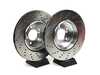 SHW Performance SHW Performance Rear Cross Drilled Brake Rotor Pair - 350x24 - E9X M3, E82 1 M Coupe E9XM3RARPKT View 2