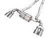 AWE AWE Touring Edition Catback Exhaust For BMW G90/G99 M5 - Chrome Silver Tips 3015-42790 View 1