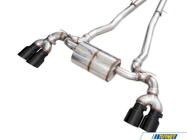 AWE AWE Touring Edition Catback Exhaust For BMW G90/G99 M5 - Diamond Black Tips 3015-43790