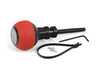Black Forest Industries BFI GS2 Automatic Shift Knob - Black w/ Rosso Centaurus (Red) Perforated Leather - E82/88 E9X E85/89 Z4 (Automatic Trans) GS2-BMA-2SRC View 4