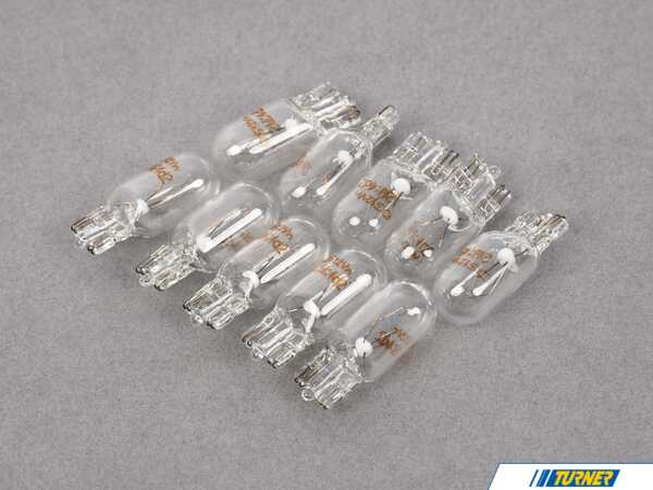 Genuine BMW BULB 12V 2W - Pack Of 10 	 62132695218KT
