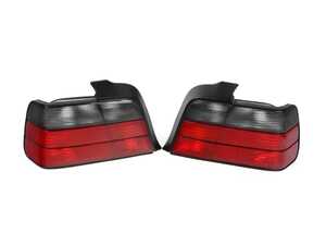 Anzo BMW Taillights - 3 Series E36 Sedan - Red/Smoke