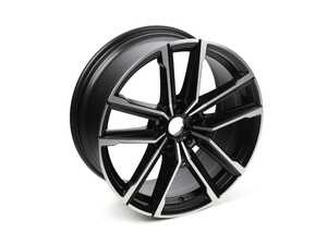 DISC WHEEL, LT.ALLOY, JET BL