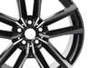 Genuine BMW DISC WHEEL, LT.ALLOY, JET BL 36118747000 View 2