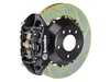 Brembo 11+ 528i, xDrive (F10, F11), 11+ 535i, xDrive (F10, F11), Rear, Slotted, Black, 4 Piston, 345x28 2-Piece 2P2.8040A1 View 1