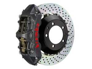 Brembo GT-S Drilled 6-Piston Cast Monobloc Calipers | 355x32mm (14'')