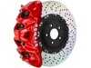 Brembo Brembo Big Brake Kit - Front - 412x38mm - Red Calipers - Cross Drilled Rotors 1Q1.9609A2 View 1