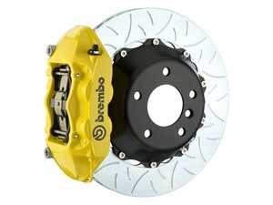 G20 Rear Brembo Big Brake GT 4 Piston Cast Monoblock 380x28 TY3 Rotor Yellow Caliper