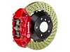 Brembo Brembo Rear GT Big Brake Kit - Red 4-Piston Calipers - Cross Drilled Rotors (380x28mm) 2P1.9064A2 View 1