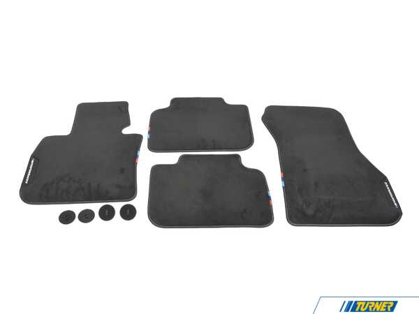 Genuine BMW M Performance Carpet Floor Mats 51472467897