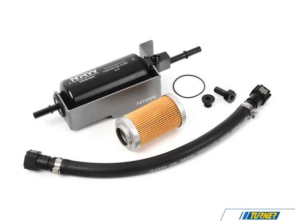 NRW Design NRW Designs E9X M3 S65 Inline Fuel Filter Kit - Gasoline Spec Aeromotive Paper Filter S65PFF