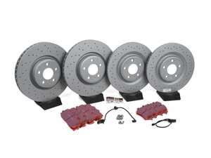 Front & Rear Performance Brake Service Kit