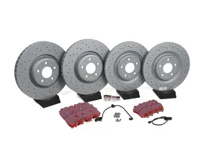 Front & Rear Performance Brake Service Kit