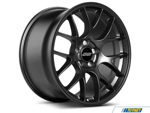 APEX Wheels Apex EC-7 18x9.5" ET28 Wheel - 5x120mm / 72.56mm - Satin Black EC71895ET28SMBK
