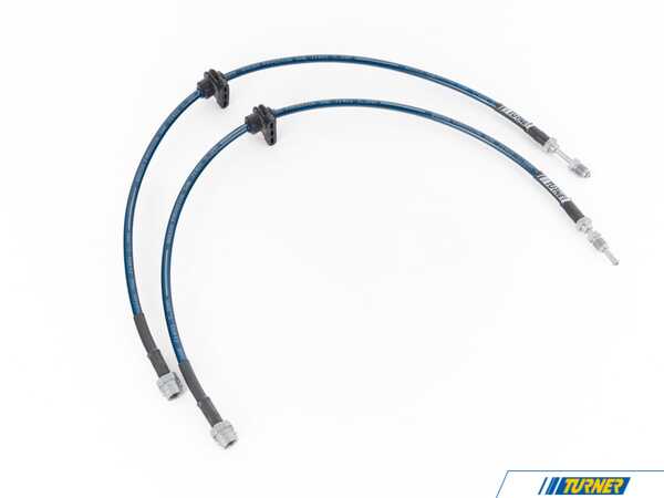 Turner Motorsport Stainless Steel Brake Lines - Front - G01/G02, F97/F98 008610LA01