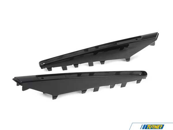 IND IND E9X M3 Painted Side Marker Set - Gloss Black / Jet Black IND-E9XM-SM-668