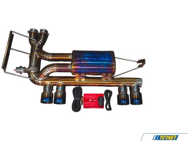 Valvetronic Designs Valvetronic Designs Valved Sport Axle-Back Exhaust - Titanium - BMW E46 M3 BMW.E46.M3ti