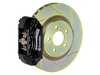 Brembo 87-91 M3 (E30), Front, Slotted, Black, 4 Piston, 330x28 1-Piece 1A5.6003A1 View 1