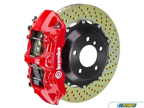 Brembo 09+ Z4 sDrive 28i, 30i, 35i, 35is (E89), Front, Drilled, Red, 6 Piston, 380x32 2-Piece 1M1.9033A2