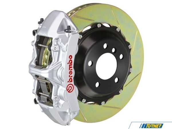 Brembo 08-13 128i (E81, E82, E88), 08-13 135i (E81, E82, E88), Front, Slotted, Silver, 6 Piston, 355x32 2-Piece 1M2.8035A3