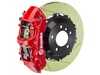 Brembo 01-06 M3 (E46), 06-08 Z4 M-Coupe/Roadster (E85, E86), Front, Slotted, Red, 6 Piston, 380x32 2-Piece 1M2.9001A2 View 1