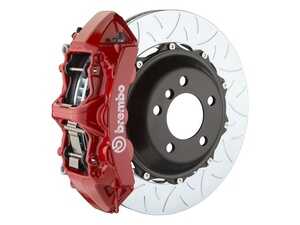 01-06 M3 (E46), 06-08 Z4 M-Coupe/Roadster (E85, E86), Front, Slotted Type-3, Red, 380x32 2-Piece