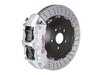 Brembo 10+ 550i, xDrive Gran Turismo (F07), 09+ 7-Series (F01, F02, F04), Front, Drilled, Silver, 6 Piston, 405x34 2-Piece 1N1.9516A3 View 1