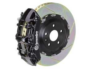 11+ 528i, xDrive (F10, F11), 11+ 535i, xDrive (F10, F11), Front, Slotted, Black, 6 Piston, 365x34 2-Piece