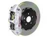 Brembo 06-10 M5 (E60), 06-10 M6 (E63, E64), Front, Slotted, Silver, 6 Piston, 380x34 2-Piece 1N2.9001A3 View 1