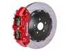 Brembo 11+ 535i, xDrive (F10, F11), 11+ 550i, xDrive (F10, F11), 10+ 535i, xDrive Gran Turismo (F07), 12+ 640i (F12, F13), 12+ 650i, xDrive (F12, F13), 12+ 640i Gran Coupe (F06), 12+ 650i, xDrive Gran Coupe (F06), Front, Slotted, Red, 6 Piston, 405x34 2-Piece 1N2.9524A2 View 1