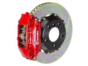 98-02 Z3 M-Coupe/Roadster, Rear, Slotted, Red, 4 Piston, 328x28 2-Piece