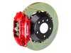 Brembo 06-08 Z4 M-Coupe/Roadster (E85, E86), Rear, Slotted, Red, 4 Piston, 345x28 2-Piece 2C2.8026A2 View 1