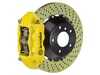 Brembo 15+ M3 (F80), 15+ M4 (F82), Rear, Drilled, Yellow, 4 Piston, 380x28 2-Piece 2P1.9044A5 View 1