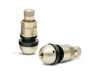 APEX Wheels Apex TPMS Compatible Low Profile Metal Valve Stem - Motorsport Gold HWAPXVALVEHCMGD View 1