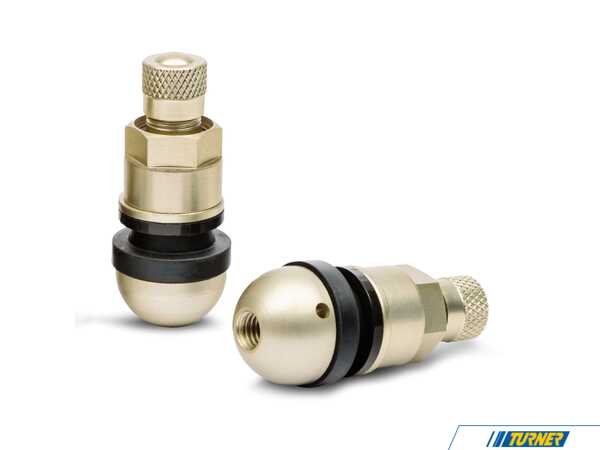 APEX Wheels Apex TPMS Compatible Low Profile Metal Valve Stem - Motorsport Gold HWAPXVALVEHCMGD