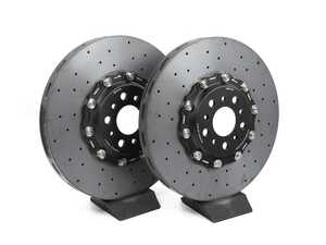 MMX Performance Front 2-Piece Carbon Ceramic Brake Rotors - Pair (380x36mm) - G80 M3, G82/83 M4, G87 M2