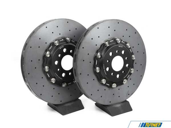 MMX Performance MMX Performance Front 2-Piece Carbon Ceramic Brake Rotors - Pair (380x36mm) - G80 M3, G82/83 M4, G87 M2 MMR30-1603-F