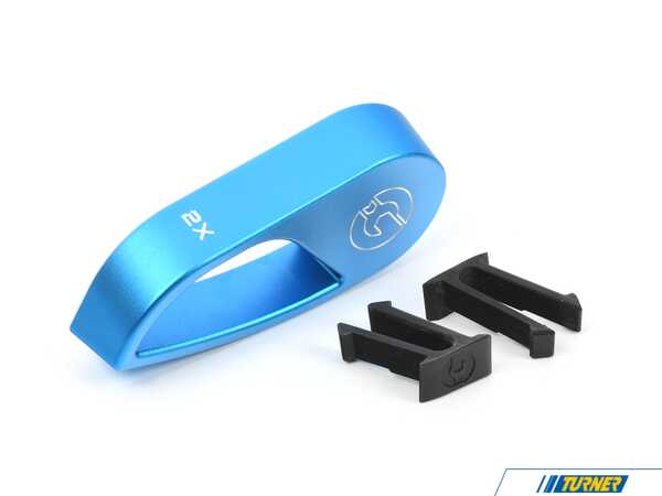 Goldenwrench Supply Co Blue BLACKLINE Performance Edition Hood Latch Handle (LHD) - G8x G8XHHL-B