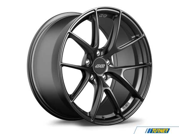 APEX Wheels Apex VS-5RS 19x9.5" ET28 Wheel - 5x120mm / 72.56mm - Satin Black VS5RS1995ET28SBK