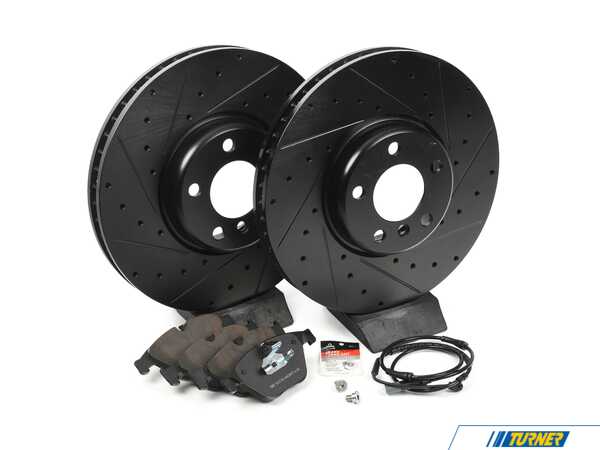 Packaged by Turner Performance Front Brake Service Kit - F10 550i/xi, F01/F02 740i, F07 535i/xi 34116898729BKT