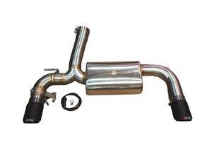 Valvetronic Valved Sport Axle-Back Exhaust System - 3.5" 1x1 Carbon Fiber Tips - BMW F22 F30 F32/33/36 N20 N55 B46 B58
