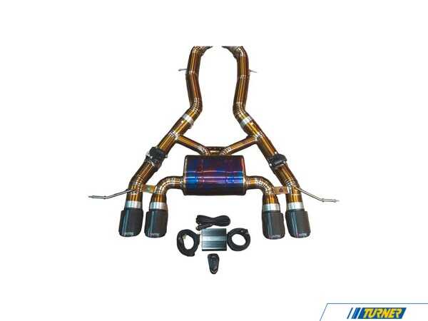 Valvetronic Designs Valvetronic Designs Valved Sport Axle-Back Titanium Exhaust System - 4.0" 1x1 Carbon Fiber Tips - BMW G87 M2 G87M2AXLTIRC