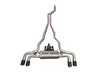Valvetronic Designs Valvetronic Designs Valved Sport Cat-Back Exhaust System - Stainless - 3.5" 1x1 Carbon Fiber Tips - BMW G30 530i 540i G30530VSESBRRC View 1